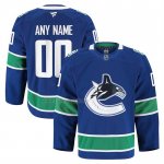 Camiseta Hockey Vancouver Canucks Primera Autentico Pro Personalizada Azul Camiseta Hockey Vancouver Canucks Primera Autentico Pro Personalizada Azul