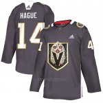 Camiseta Vegas Golden Knights Nicolas Hague Dia De Los Muertos Gris Camiseta Vegas Golden Knights Nicolas Hague Dia De Los Muertos Gris