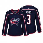 Camiseta Hockey Mujer Columbus Blue Jackets 3 Seth Jones Azul Autentico Jugador Camiseta Hockey Mujer Columbus Blue Jackets 3 Seth Jones Azul Autentico Jugador