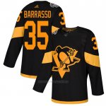 Camiseta Hockey Pittsburgh Penguins 35 Tom Barrasso Autentico 2019 Stadium Series Negro Camiseta Hockey Pittsburgh Penguins 35 Tom Barrasso Autentico 2019 Stadium Series Negro