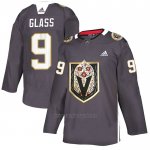Camiseta Vegas Golden Knights Cody Glass Dia De Los Muertos Gris Camiseta Vegas Golden Knights Cody Glass Dia De Los Muertos Gris