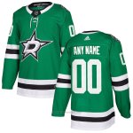 Camiseta Hockey Hombre Dallas Stars Primera Personalizada Verde Camiseta Hockey Hombre Dallas Stars Primera Personalizada Verde