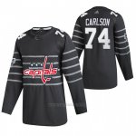 Camiseta Hockey Washington Capitals John Carlson Autentico 2020 All Star Gris Camiseta Hockey Washington Capitals John Carlson Autentico 2020 All Star Gris
