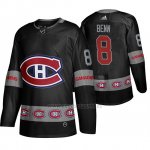 Camiseta Montreal Canadiens Jordie Benn Breakaway Negro Camiseta Montreal Canadiens Jordie Benn Breakaway Negro