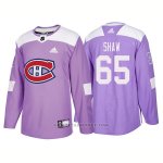 Camiseta Hockey Hombre Autentico Montreal Canadiens 65 Andrew Shaw Hockey Fights Cancer 2018 Violeta Camiseta Hockey Hombre Autentico Montreal Canadiens 65 Andrew Shaw Hockey Fights Cancer 2018 Violeta