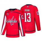 Camiseta Washington Capitals Jakub Vrana Bound Patch Stanley Cup Final Rojo Camiseta Washington Capitals Jakub Vrana Bound Patch Stanley Cup Final Rojo