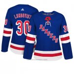 Camiseta Hockey Mujer New York Rangers 30 Henrik Lundqvist Azul Adizero Jugador Home Camiseta Hockey Mujer New York Rangers 30 Henrik Lundqvist Azul Adizero Jugador Home