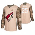 Camiseta Hockey Arizona Coyotes Nick Cousins Veterans Day Camuflaje Camiseta Hockey Arizona Coyotes Nick Cousins Veterans Day Camuflaje