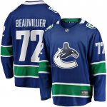 Camiseta Hockey Vancouver Canucks Anthony Beauvillier Primera Breakaway Azul Camiseta Hockey Vancouver Canucks Anthony Beauvillier Primera Breakaway Azul