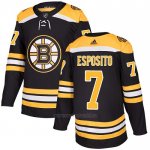 Camiseta Hockey Boston Bruins 7 Phil Esposito Autentico Classic Negro Camiseta Hockey Boston Bruins 7 Phil Esposito Autentico Classic Negro