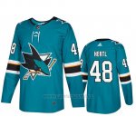 Camiseta San Jose Sharks Tomas Hertl Primera Verde Camiseta San Jose Sharks Tomas Hertl Primera Verde