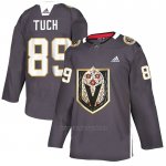 Camiseta Vegas Golden Knights Tuch Dia De Los Muertos Gris Camiseta Vegas Golden Knights Tuch Dia De Los Muertos Gris