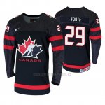 Camiseta Hockey Canada Nolan Foote 2020 IIHF World Junior Championship Negro Camiseta Hockey Canada Nolan Foote 2020 IIHF World Junior Championship Negro