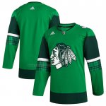 Camiseta Hockey Chicago Blackhawks 2023 St. Patrick's Day Autentico Verde Camiseta Hockey Chicago Blackhawks 2023 St. Patrick's Day Autentico Verde