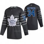 Camiseta Hockey Toronto Maple Leafs Auston Matthews Autentico 2020 All Star Gris Camiseta Hockey Toronto Maple Leafs Auston Matthews Autentico 2020 All Star Gris