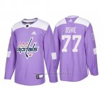 Camiseta Washington Capitals T.j. Oshie 2018 Adidas Autentico Hockey Fights Cancer Violeta Camiseta Washington Capitals T.j. Oshie 2018 Adidas Autentico Hockey Fights Cancer Violeta