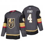 Camiseta Golden Knights Clayton Stoner Home Autentico Jugador Gris Camiseta Golden Knights Clayton Stoner Home Autentico Jugador Gris