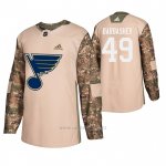 Camiseta Hockey St. Louis Blues Ivan Barbashev Veterans Day Camuflaje Camiseta Hockey St. Louis Blues Ivan Barbashev Veterans Day Camuflaje