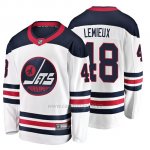 Camiseta Winnipeg Jets Brendan Lemieux Heritage Fanatics Breakaway Camiseta Winnipeg Jets Brendan Lemieux Heritage Fanatics Breakaway