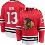 Camiseta Hockey Chicago Blackhawks Max Domi Primera Breakaway Rojo Camiseta Hockey Chicago Blackhawks Max Domi Primera Breakaway Rojo