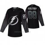 Camiseta Tampa Bay Lightning Andrei Vasilevskiy Alternato Negro Camiseta Tampa Bay Lightning Andrei Vasilevskiy Alternato Negro