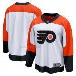 Camiseta Hockey Philadelphia Flyers Segunda Premier Breakaway Blanco Camiseta Hockey Philadelphia Flyers Segunda Premier Breakaway Blanco