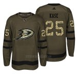 Camiseta Hockey Hombre Anaheim Ducks 25 Ondrej Kase Verde Camo Camiseta Hockey Hombre Anaheim Ducks 25 Ondrej Kase Verde Camo