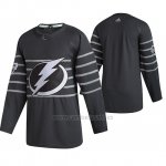Camiseta Hockey Tampa Bay Lightning Autentico 2020 All Star Gris Camiseta Hockey Tampa Bay Lightning Autentico 2020 All Star Gris