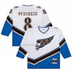 Camiseta Hockey Washington Capitals Alexander Ovechkin Mitchell & Ness 2005-06 Blanco Camiseta Hockey Washington Capitals Alexander Ovechkin Mitchell & Ness 2005-06 Blanco