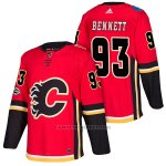 Camiseta Hockey Hombre Autentico Calgary Flames 93 Sam Bennett Home 2018 Rojo Camiseta Hockey Hombre Autentico Calgary Flames 93 Sam Bennett Home 2018 Rojo