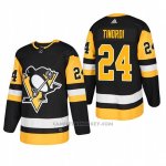 Camiseta Hockey Hombre Pittsburgh Penguins 24 Jarred Tinordi Home Autentico Jugador Negro Camiseta Hockey Hombre Pittsburgh Penguins 24 Jarred Tinordi Home Autentico Jugador Negro