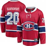 Camiseta Hockey Montreal Canadiens Juraj Slafkovsky Primera Premier Breakaway Rojo Camiseta Hockey Montreal Canadiens Juraj Slafkovsky Primera Premier Breakaway Rojo