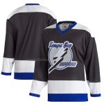 Camiseta Hockey Tampa Bay Lightning Classics Autentico Blank Negro Camiseta Hockey Tampa Bay Lightning Classics Autentico Blank Negro