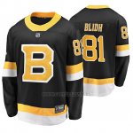 Camiseta Hockey Boston Bruins Anton Blidh Alternato Premier Breakaway Negro Camiseta Hockey Boston Bruins Anton Blidh Alternato Premier Breakaway Negro