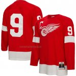 Camiseta Hockey Detroit Red Wings Gordie Howe Mitchell & Ness Big & Tall 1960 Captain Patch Blue Line Rojo Camiseta Hockey Detroit Red Wings Gordie Howe Mitchell & Ness Big & Tall 1960 Captain Patch Blue Line Rojo