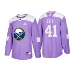 Camiseta Hockey Hombre Autentico Buffalo Sabres 41 Justin Falk 2018 Hockey Fights Cancer Violeta Camiseta Hockey Hombre Autentico Buffalo Sabres 41 Justin Falk 2018 Hockey Fights Cancer Violeta