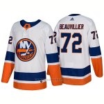 Camiseta Hockey Hombre New York Islanders 72 Anthony Beauvillier New Outfitted 2018 Blanco Camiseta Hockey Hombre New York Islanders 72 Anthony Beauvillier New Outfitted 2018 Blanco