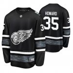 Camiseta Detroit Red Wings Jimmy Howard 2019 All Star Negro Camiseta Detroit Red Wings Jimmy Howard 2019 All Star Negro