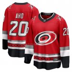 Camiseta Hockey Carolina Hurricanes Sebastian Aho 25th Anniversary Premier Breakaway Rojo Camiseta Hockey Carolina Hurricanes Sebastian Aho 25th Anniversary Premier Breakaway Rojo