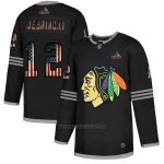 Camiseta Hockey Chicago Blackhawks Debrincat 2020 USA Flag Negro Camiseta Hockey Chicago Blackhawks Debrincat 2020 USA Flag Negro