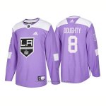Camiseta Hockey Hombre Autentico Los Angeles Kings 8 Drew Doughty Hockey Fights Cancer 2018 Violeta Camiseta Hockey Hombre Autentico Los Angeles Kings 8 Drew Doughty Hockey Fights Cancer 2018 Violeta