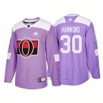 Camiseta Hockey Hombre Autentico Ottawa Senators 30 Andrew Hammond Hockey Fights Cancer 2018 Violeta Camiseta Hockey Hombre Autentico Ottawa Senators 30 Andrew Hammond Hockey Fights Cancer 2018 Violeta