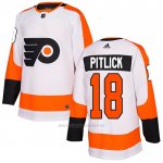 Camiseta Hockey Philadelphia Flyers 18 Tyler Pitlick Road Autentico Blanco Camiseta Hockey Philadelphia Flyers 18 Tyler Pitlick Road Autentico Blanco