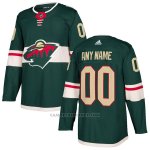 Camiseta Hockey Nino Minnesota Wild Primera Personalizada Verde Camiseta Hockey Nino Minnesota Wild Primera Personalizada Verde