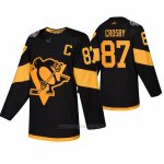 Camiseta Hockey Pittsburgh Penguins Sidney Crosby Autentico 2019 Stadium Series Negro Camiseta Hockey Pittsburgh Penguins Sidney Crosby Autentico 2019 Stadium Series Negro