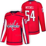 Camiseta Hockey Hombre Autentico Washington Capitals 54 Mason Mitchell Home 2018 Rojo Camiseta Hockey Hombre Autentico Washington Capitals 54 Mason Mitchell Home 2018 Rojo