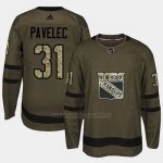 Camiseta New York Rangers Ondrej Pavelec Camo Salute To Service Camiseta New York Rangers Ondrej Pavelec Camo Salute To Service