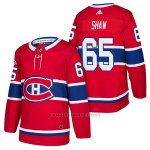Camiseta Hockey Hombre Autentico Montreal Canadiens 65 Andrew Shaw Home 2018 Rojo Camiseta Hockey Hombre Autentico Montreal Canadiens 65 Andrew Shaw Home 2018 Rojo