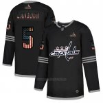 Camiseta Hockey Washington Capitals Rod Langway 2020 USA Flag Negro Camiseta Hockey Washington Capitals Rod Langway 2020 USA Flag Negro