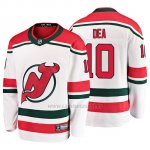 Camiseta New Jersey Devils Jean Sebastien Dea Alternato Breakaway Blanco Camiseta New Jersey Devils Jean Sebastien Dea Alternato Breakaway Blanco